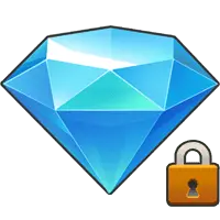 Diamond Lock - protection - High Resolution PNG