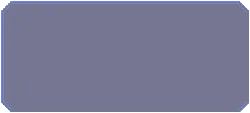 Blue Rectangle Frame - PNG