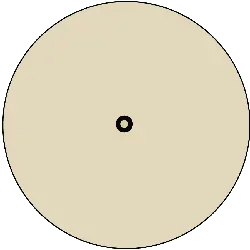 Gray Disc - High Resolution PNG