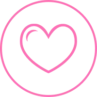 Pink Heart Pattern - line - heart - High Resolution PNG