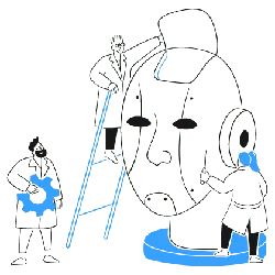 Scientists Repairing a Clock - repair - No Watermark PNG