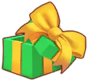 Gift Box - yellow - Lossless PNG
