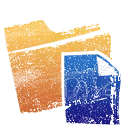 Folder and Document - information - No Background PNG