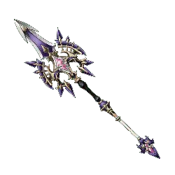 Purple Golden Spear - purple - Transparent Background PNG
