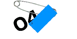 Safety Pin - C4 - High Resolution PNG