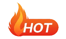 Hot Logo - red - Lossless PNG
