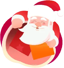 Santa Claus - gifts - High Resolution PNG
