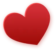 Red Heart - Free for Commercial Use PNG