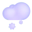 Cloud and Flowers - illustration - No Watermark PNG