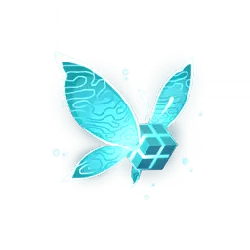 Blue Butterfly - technology - PNG