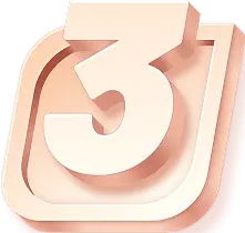 Number 3 - icon - Transparent Layer PNG
