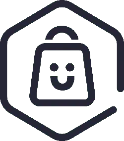 Shopping Bag Smile - icon - Transparent Layer PNG