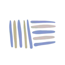 Blue Stripe Pattern - design - PNG