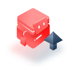 Red Robot - machinery - technology - No Background PNG