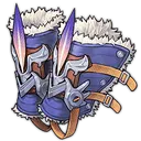 Ice Boots - blue - Free PNG