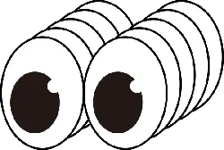 Eye - simple - No Background PNG