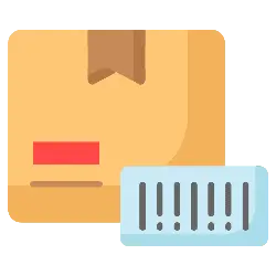 Box and Barcode - logistics - No Watermark PNG
