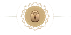 Gold Lock Icon - protection - PNG
