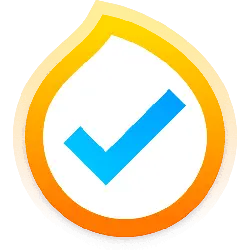 Flame Check Icon - logo - Free Download PNG