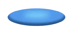 Blue Frisbee - blue - Lossless PNG