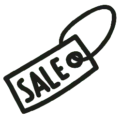 Sale Tag - coupon - No Background PNG