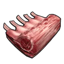 Pork Chop - pork rib raw - No Background PNG