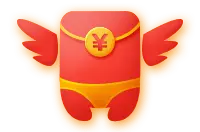 Red Packet Hero - yellow - High Resolution PNG