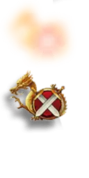 Dragon Badge - shield - PNG Images