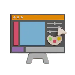 Computer Graphics Software Icon - design - No Watermark PNG