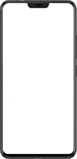 Black Smartphone - phone - smartphone - No Background PNG