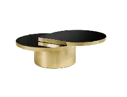 Gold Coffee Table - simple - PNG Images