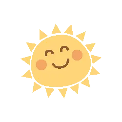 Smiling Sun - sun - Free PNG