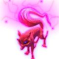Pink Fox - cute - High Resolution PNG