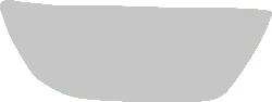 Gray Irregular Shape - Transparent Layer PNG