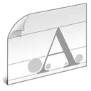 Letter A - line - No Background PNG