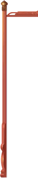 Flagpole - red - PNG Images