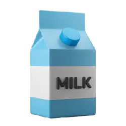 Milk Carton - food - Fast Download PNG