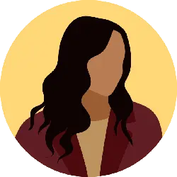 Black-haired Female Illustration - minimalist - PNG