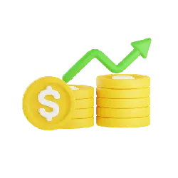Coin Growth Chart - coin - Transparent Layer PNG