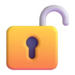 Unlock Icon - High Quality PNG