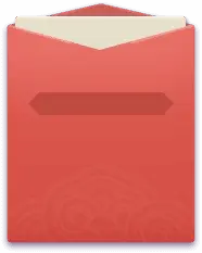 Red Envelope - High Resolution PNG - red