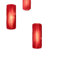 Red Pendant Lights - lighting - Transparent Layer PNG
