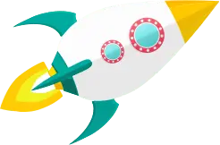 Cartoon Rocket - flying object - No Watermark PNG