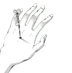 Hand Holding Key - hand - No Background PNG