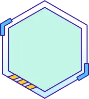 Hexagonal Frame - minimalistic - Lossless PNG