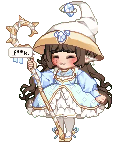 Magical Girl - magic - Transparent Layer PNG