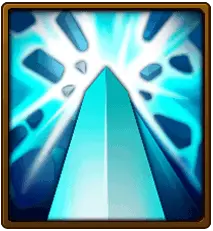 Ice Spear - ice spear - No Background PNG