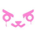 Pink Cat Face Emoji - pink - Free PNG