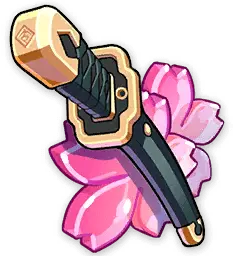 Cherry Blossom Katana - pink - No Background PNG