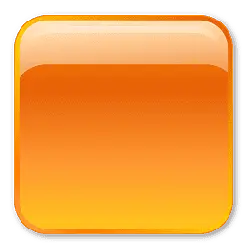 Orange Button - icon - High Download Count PNG